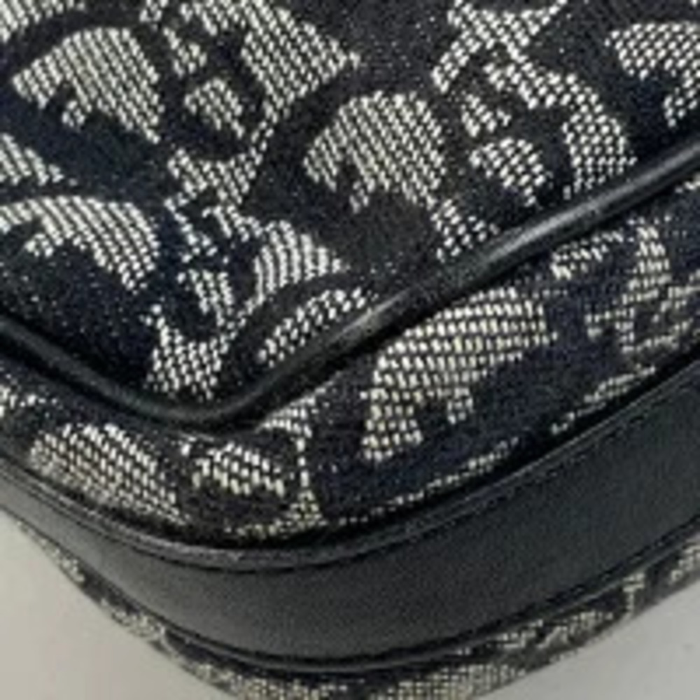 Christian Dior Trotter shoulder bag cross Body Belt Bum Crossbody canvas black - Picture 2 of 7